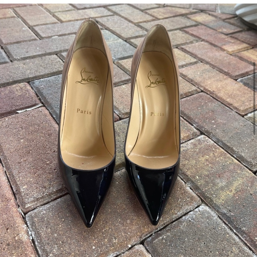 Authentic Chrisitan Louboutin ombré so Kate heels
